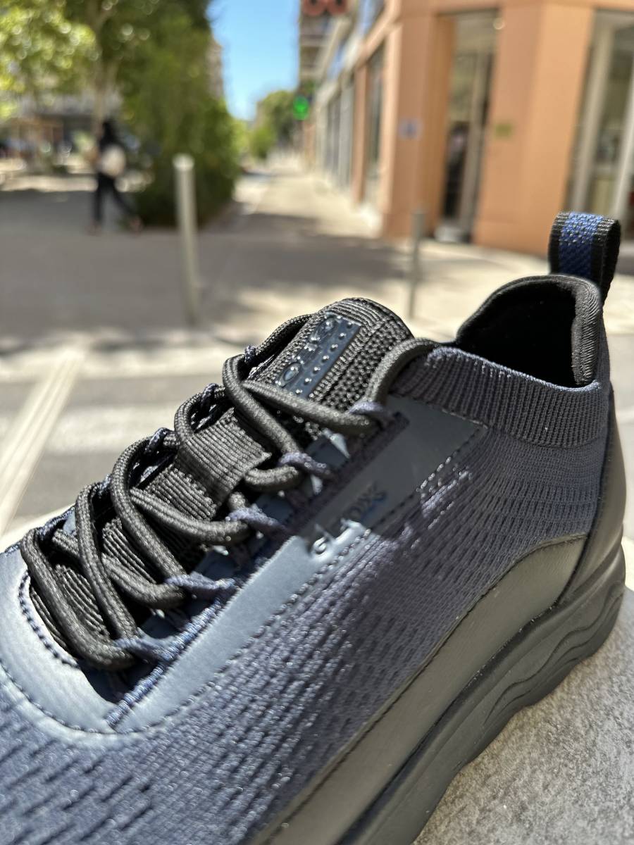 CHAUSSURE SPHERICA BLEU ET NOIR GEOX POUR HOMME À ANTIBES